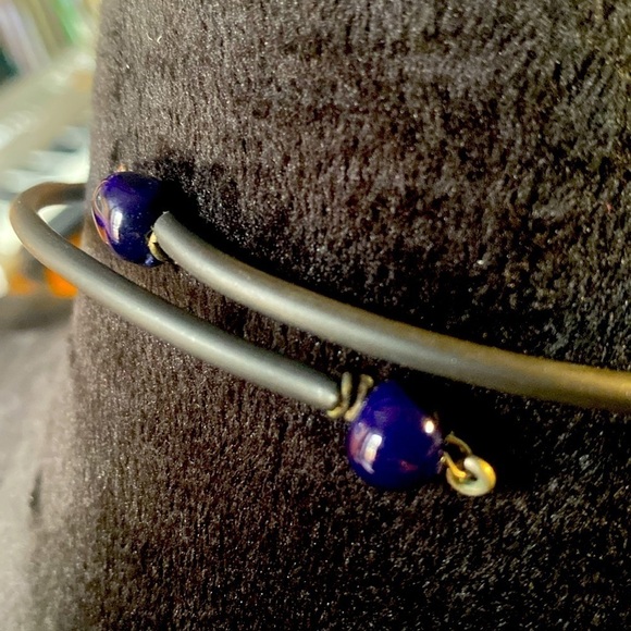 Cobalt blue‎ necklace - Picture 3 of 3